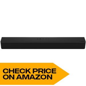 VIZIO V-Series 2.0 Compact Home Theater Sound Bar • with DTS Virtual:X • Bluetooth • Voice Assistant Compatible • Includes Remote Control • V20-J8